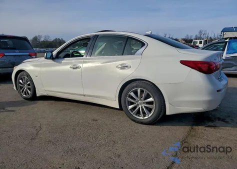 2014 Infiniti Q50 Base from USA, damaged, VIN JN1BV7AR1EM686956